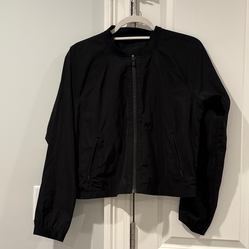 Black Bomber Jacket